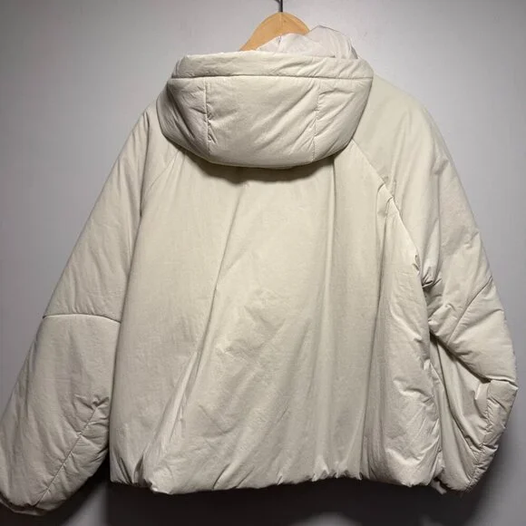 Lululemon Water-Resistant Insulated Hooded Jacket SZL Bone